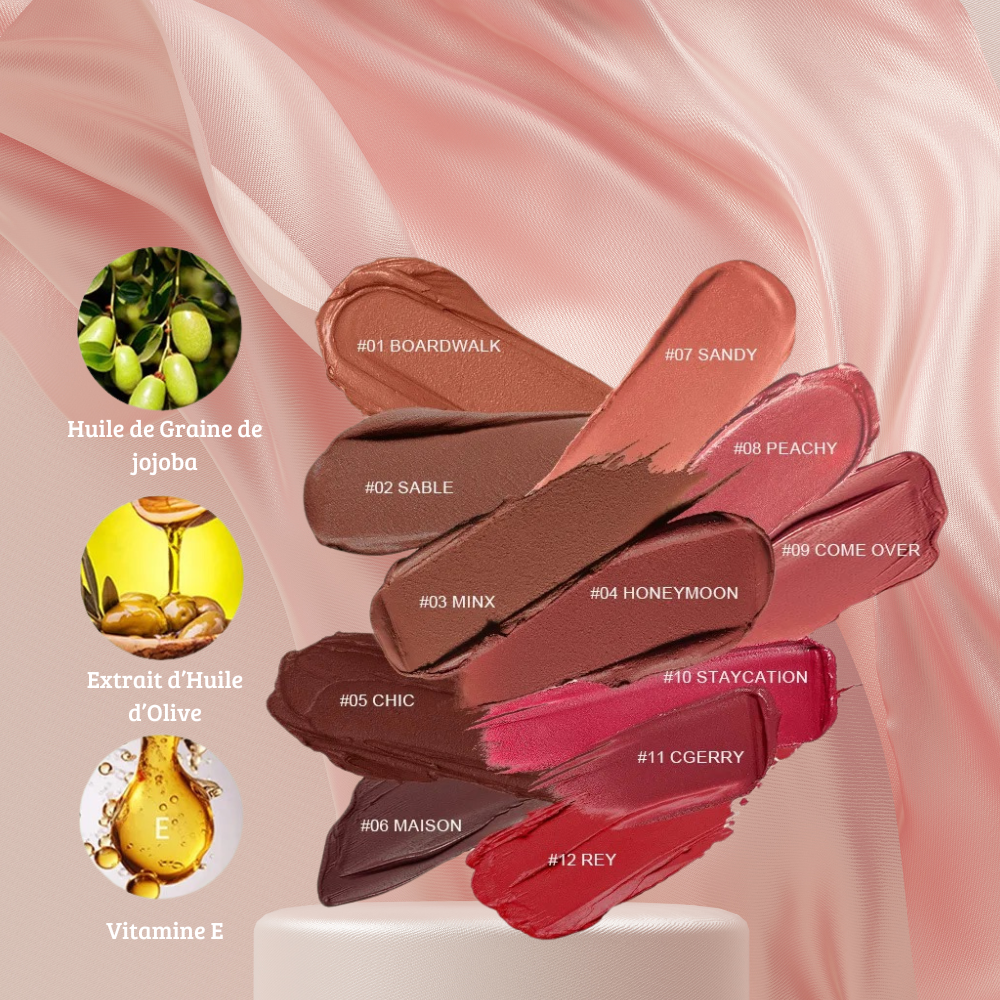 Rouge à lèvre Soin Velour Mâte