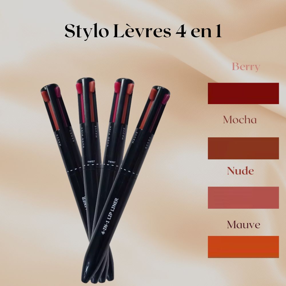 Stylo Lèvres 4en1
